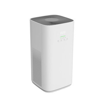 화이트 색 CADR 400m3/h 음이온 공기 정제 장치 ABS 자외선 헤파필터 공기 정제 장치
