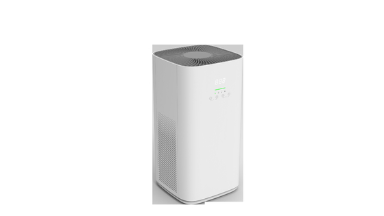 화이트 색 CADR 400m3/h 음이온 공기 정제 장치 ABS 자외선 헤파필터 공기 정제 장치